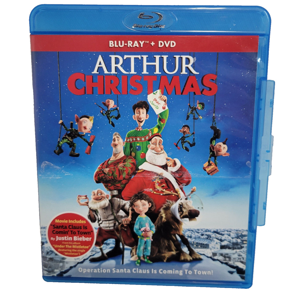 Arthur Christmas (Blu-ray + DVD, 2-Disc Set, 2011)